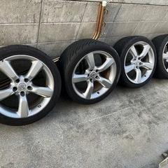 18インチ　Z33後期　純正アルミホイール