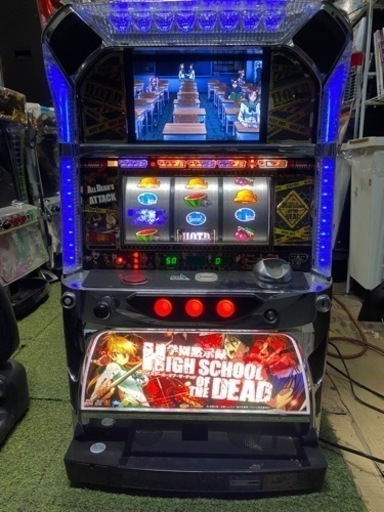 ハイスクールオブザデッド 学園黙秘録 ◆不要機付◆ スロット 実機