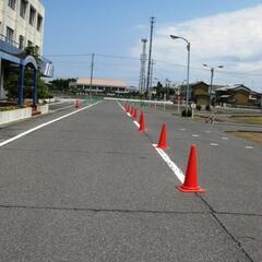 ６月１１日開催　三重中央自動車学校でバイクの安全運転のための練習会
