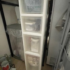 スパイスラック　スリム　4段　キッチンラックの画像