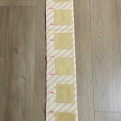 クマの身長計(写真ポケット付き)＋髪留め＋スタイの画像