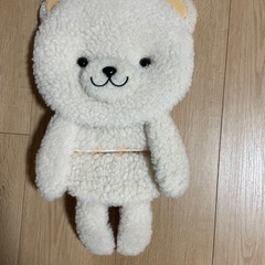クマの身長計(写真ポケット付き)＋髪留め＋スタイの画像