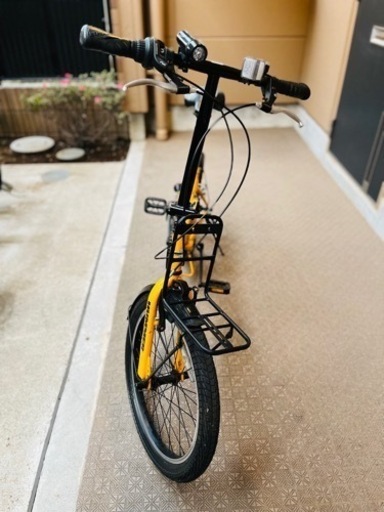 【取り引き中】HUMMER（ハマー）折り畳み式自転車☆ギア7段