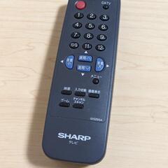 SHARPシャープ リモコン G1389SA 中古品(テレビ・ビ...