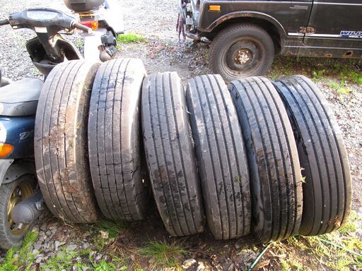 【中型トラック・バス用タイヤ・ホイール】7.50R18・14PRサマータイヤ6本セット