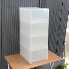 無印良品　ポリプロピレン収納ケース（小）4個セット