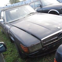 メルセデス―ベンツ107-500SL-部品取り車両