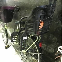 軽整備済み子載せ自転車の画像