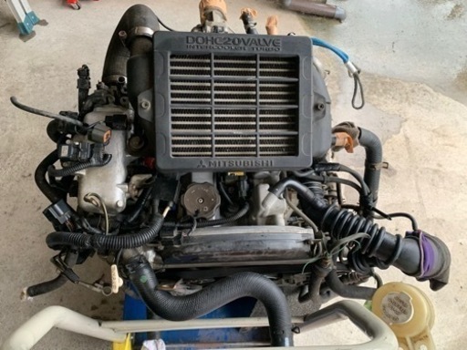 パジェロミニ　エンジンミッション4A30 4ATターボ