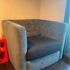 【キャンセルの為再募集】アメリカ製　Westelm 高級1人掛けソファ