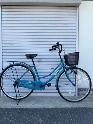 ☆前後タイヤ新古品☆ 27型軽快車　防犯登録料込‼︎