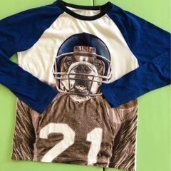 ⑥FO kids まとめて140 秋冬　男の子　6点セット　gap ラグラン　ロンTシャツ　長袖　ロングTシャツ　の画像