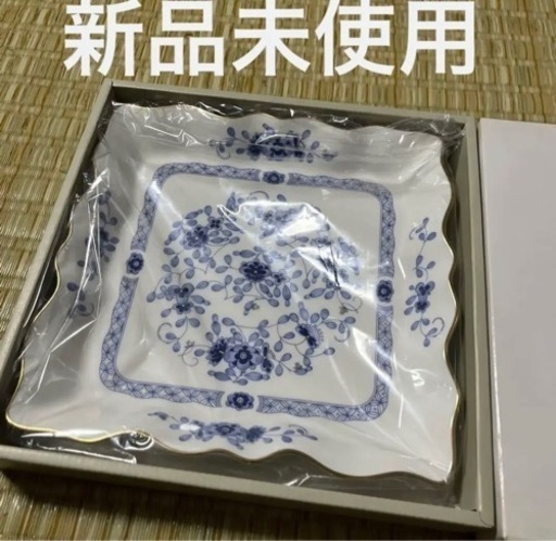 【新品箱付】ナルミ　ミラノ　フレアプレート　スクエア