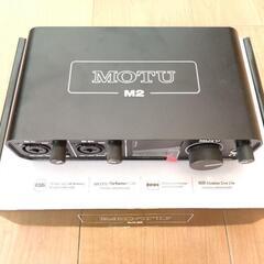 MOTU M2 オーディオインターフェースの画像