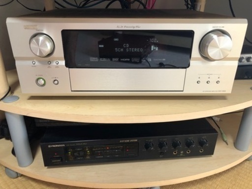 アンプ Denon AVC-2920 と　Mixer Pioneer MAA-550