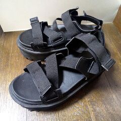 厚底タンクソールスポーツサンダル24cm
