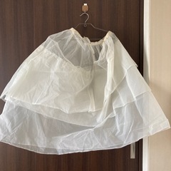 レース布　レースケープ　パニエの画像