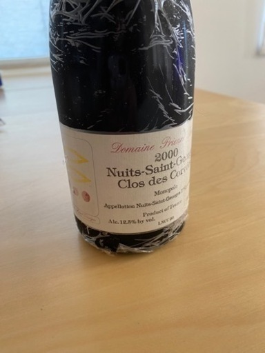 ドメーヌ プリウレロック クロデコルヴェ2000 赤ワイン