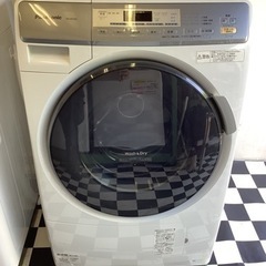 美品【 Panasonic 】パナソニック 洗濯8.0kg/乾燥4.5kg 洗濯乾燥機 泡 