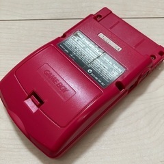 ゲームボーイカラー 本体 ポケモンピカチュウ 金 ソフト セットの画像