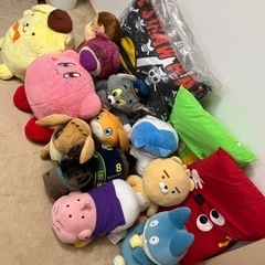 たくさんのぬいぐるみセット　単品でもOKの画像
