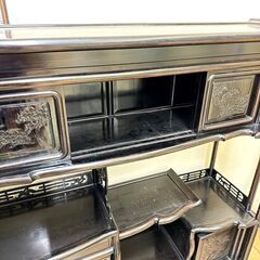 昭和レトロ 茶箪笥 黒檜 タンス 収納 インテリアの画像