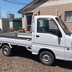 商談成立☆平成18年　スバル　サンバー　切替スイッチ付き　４WD　パワステ・エアコンなし　低走行65000㎞　車検あり！令和7年5月★の画像