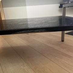 ニトリ　ガラス　センターテーブルの画像