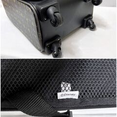 大特価！ディズニー ミッキーマウス柄 キャリーケース 機内持ち込み可 ブラック キャスター付き 鍵付き バッグ 旅行 出張の画像