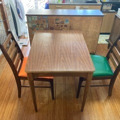 アメリカンヴィンテージ家具　食卓セット