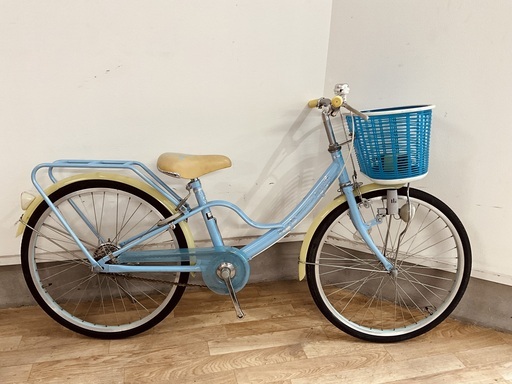 【成約済】【22インチ子供用自転車】【NO.61】