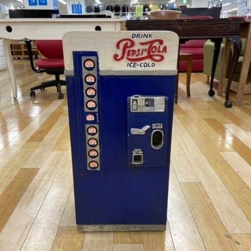 レトロPEPSHIモチーフ キャビネット 売ります！【トレジャーファクトリーラパーク岸和田店】