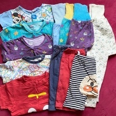 子供用パジャマ5点セット80～95＋おまけパンツ2枚
