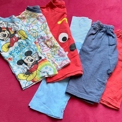 子供用パジャマ5点セット80～95＋おまけパンツ2枚の画像
