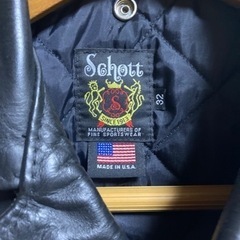 値下げSchott ワンスター613US  サイズ32の画像