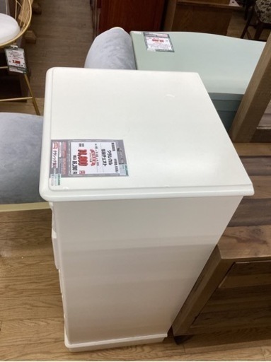 KE-36【新入荷　リサイクル品】東海家具　クラシカル5段チェスト　白
