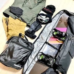 値下げ【美品】5/25まで  スノーボード 8点セット 期間限定