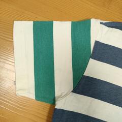 半袖Tシャツ　ボーダー柄【used 130】の画像