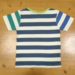 半袖Tシャツ　ボーダー柄【used 130】の画像