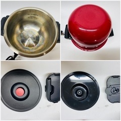 【USED】HEALSIO ヘルシオホットクックSHARP KN-HT99A-R 自動調理鍋 レッドの画像