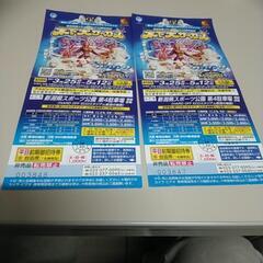 5月12日の木下サーカス入場券二枚