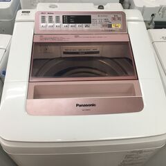 パナソニック 洗濯機 NA-FA80H2 中古品 8kg 2016年