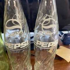 コカコーラ、ペプシ空瓶セットの画像