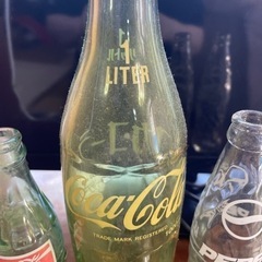 コカコーラ、ペプシ空瓶セットの画像