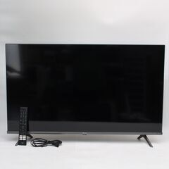 098)【美品/2021年製】ハイセンス 43V型 4K内蔵液晶テレビ 43A65G YouTube対応