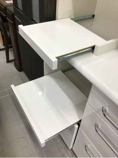 ●販売終了●レンジボード　ホワイト　中古品