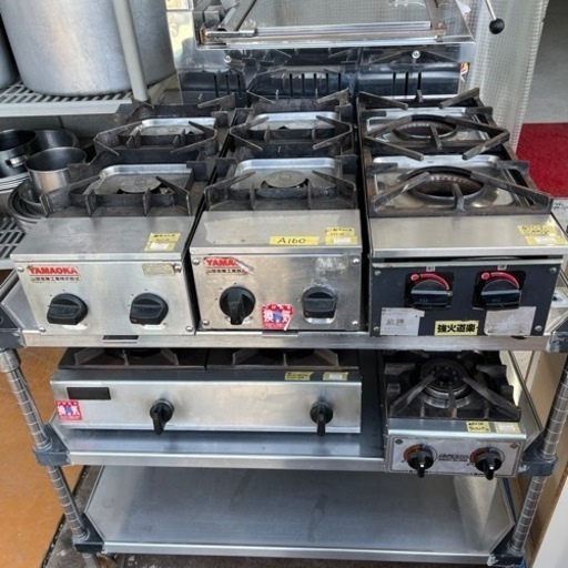 A-148 都市ガス　コンロ　たくさん入荷❗️