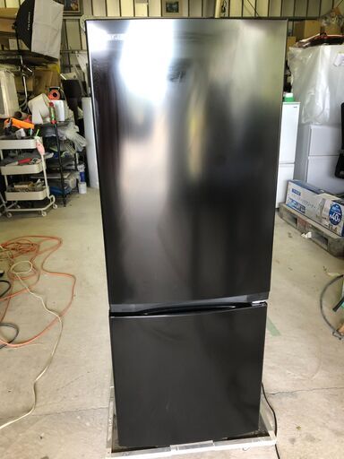 【美品】 TOSHIBA 2ドア冷蔵庫 GR-T15BS 2021年製　153L 「BSシリーズ」3段ガラス棚＆3段ドアポケット