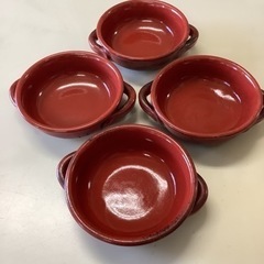 アヒージョ鍋　グラタン皿　3個
まとめての画像
