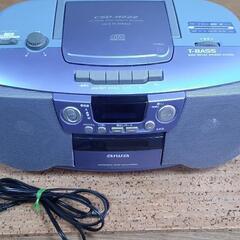 CDラジカセ　aiwa